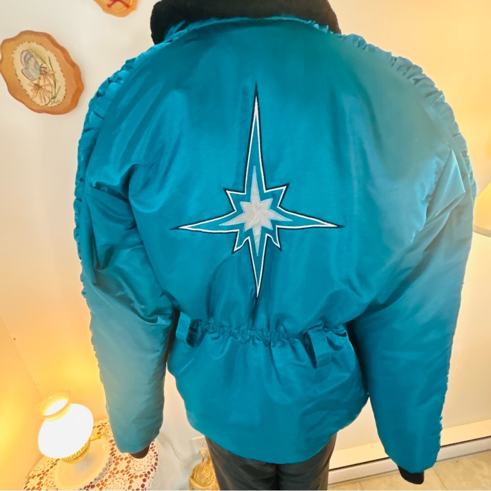Women's  polaris vintage Teal Ski & Snow Jacket